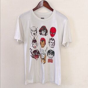 Marvel Comics Graphic T-Shirt Unisex Mens Size Medium Avengers Iron Man